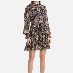 Cinq à Sept LN Daija Paisley Print Dress Size 12